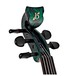 Bridge Lyra Electric Violin, Marble Green head