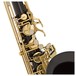 Elkhart 100TS Tenor Saxophone; Black Lacquer