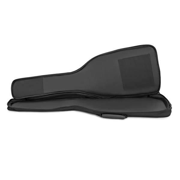 Deluxe Padded Electric Guitar Bag by Gear4music case open