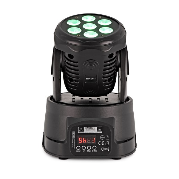 ORBIT 70W LED Mini Moving Head Light by Gear4music