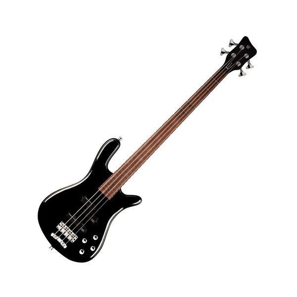 Warwick RockBass Streamer LX Bass, Black Solid High Polish - Front