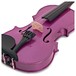 Student 1/2 Violin by Gear4music, PURPLE SPARKLE close