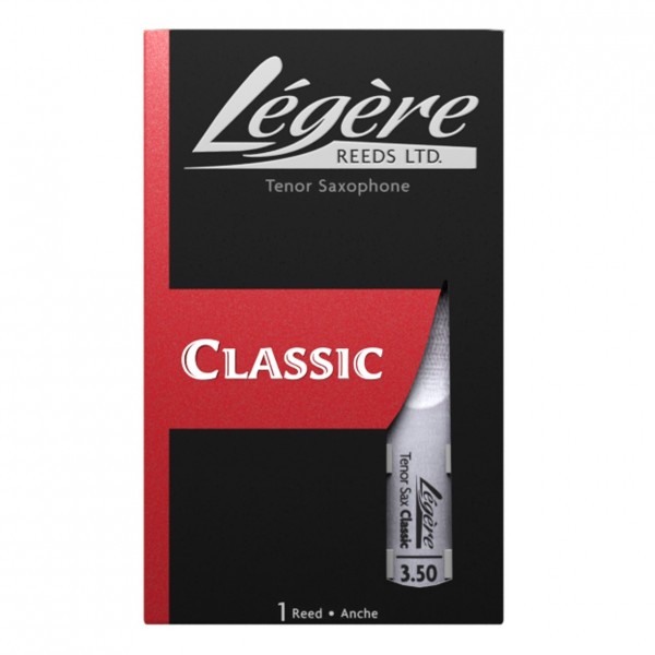 Legere Tenor Saxophone Synthetic Reed, Strength 3.5