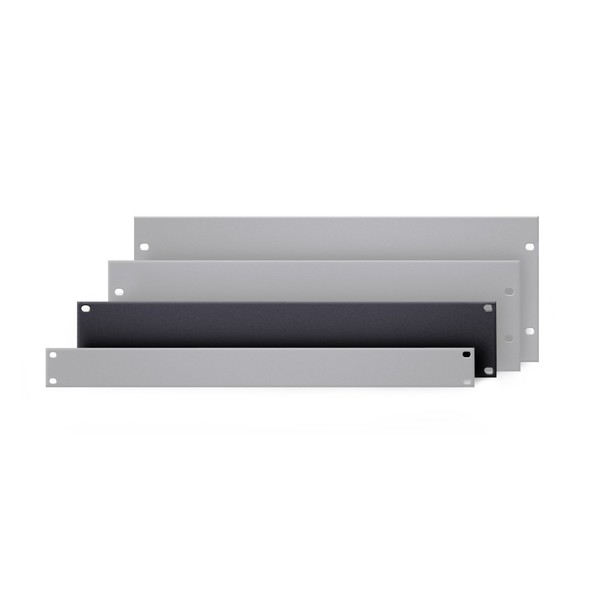 Adam Hall 19'' Aluminium Flat Rack Panel, 2U