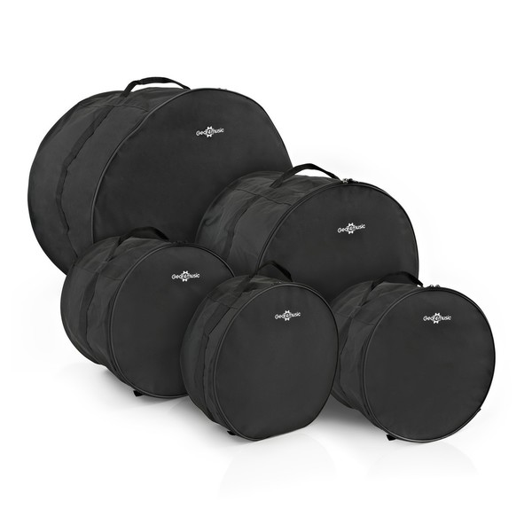 Value Rock Fusion Drum Bag Set by Gear4music