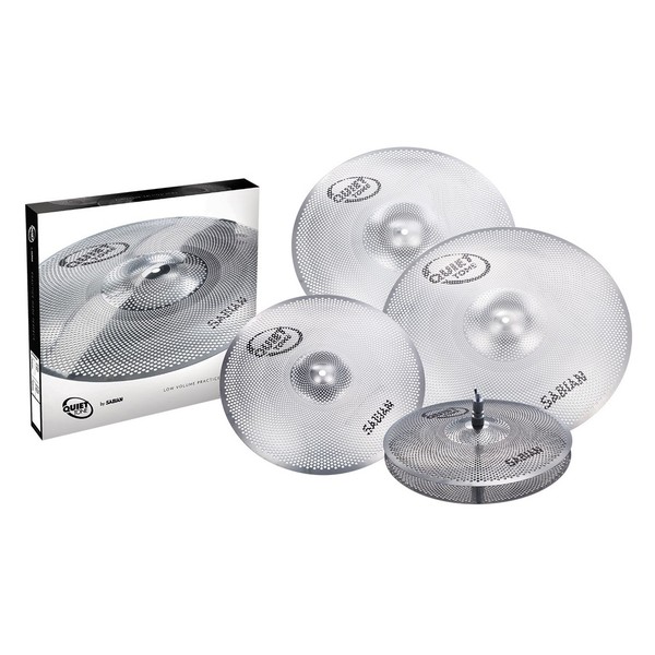 Sabian Quiet Tone Practice Cymbal Set, 14'' - 16'' - 18'' - 20''