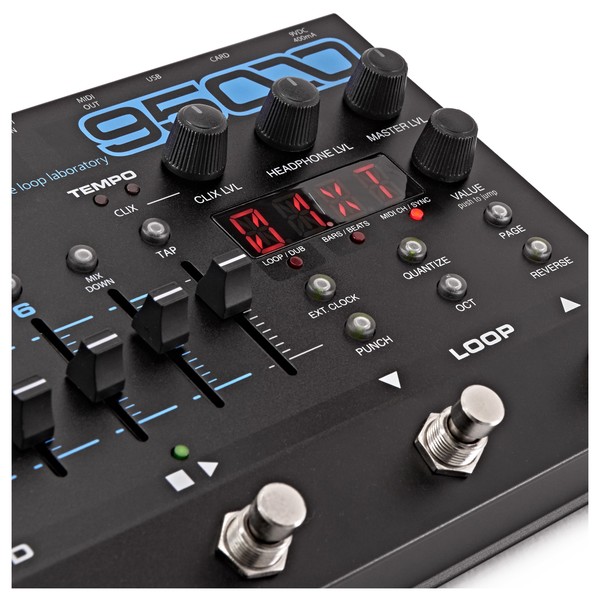 Electro Harmonix 95000 Performance Loop Laboratory, Display Closeup