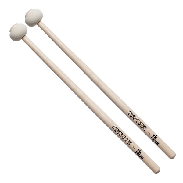 Vic Firth T4 Ultra Staccato Mallet - Angled