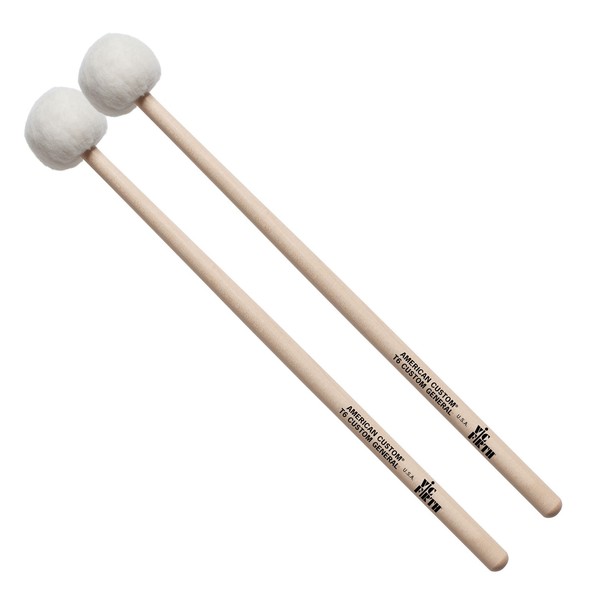 Vic Firth American Custom T6 Timpani Mallets - Angled