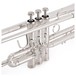 B&S Challenger 1 Trumpet Reverse Leadpipe, Silver Plated