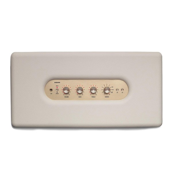 Marshall Woburn Multi Room Speaker, Cream - controls