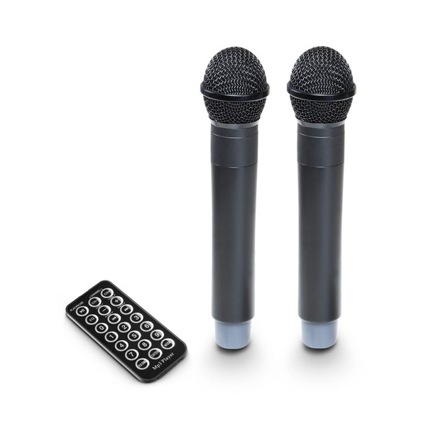 LD Systems Roadbuddy 10 Portable PA Speaker Microphones and Remote