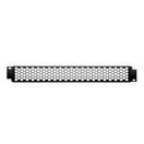 Adam Hall 19'' Cover With Punched Hole Front, 1U