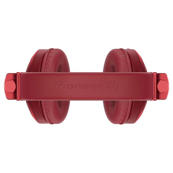 HDJ-X5BT Bluetooth DJ Headphones, Red - Top