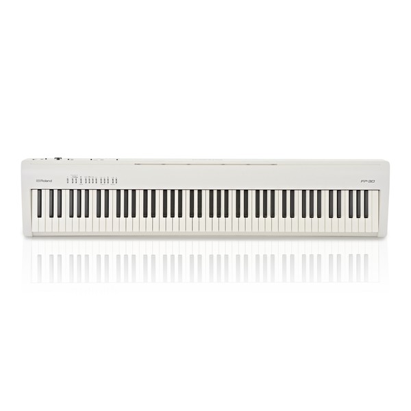 Roland FP 30 Digital Piano, White main