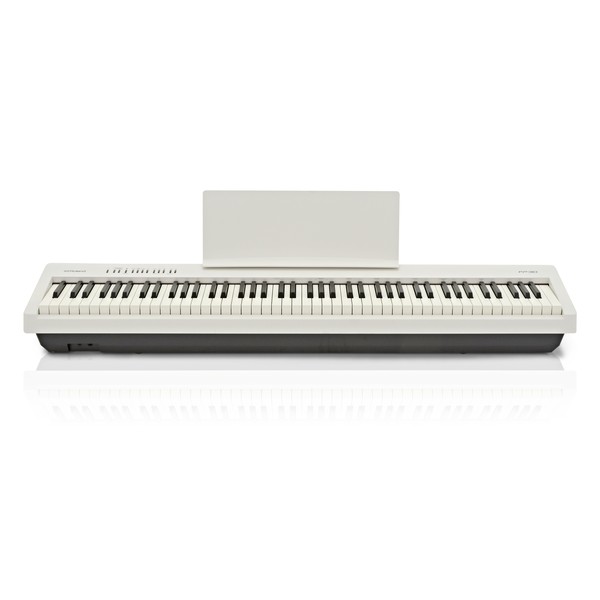 Roland FP 30 Digital Piano, White front