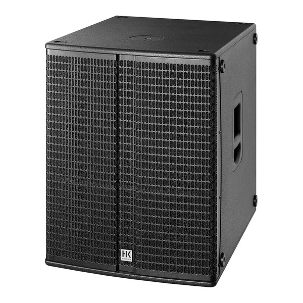 HK Audio Linear L SUB 1800 A 18'' Active Subwoofer, Front Angled Left