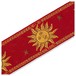 Levy's Jacquard Sun Polyester Strap, Red Pattern