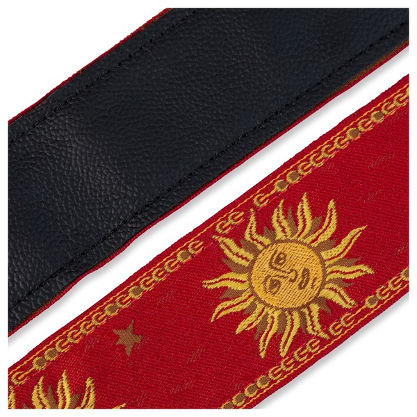 Levy's Jacquard Sun Polyester Strap, Red Underside