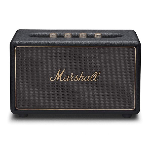 Marshall Acton Multi Room Speaker, Black - FRONT