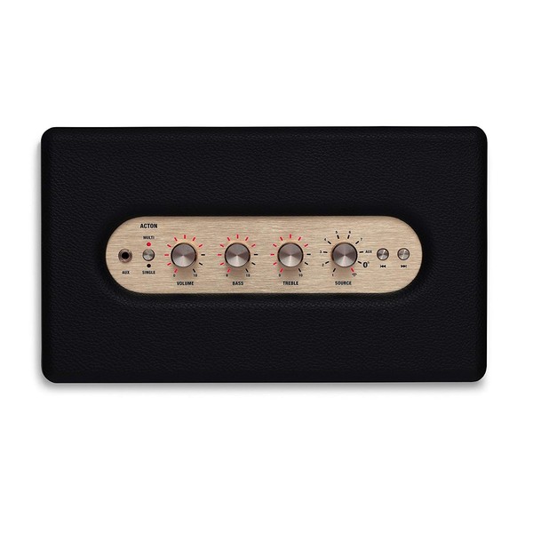 Marshall Acton Multi Room Speaker, Black- CONTROLS
