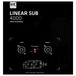 HK Audio Linear L SUB 4000 18'' Passive Subwoofer, Connectivity