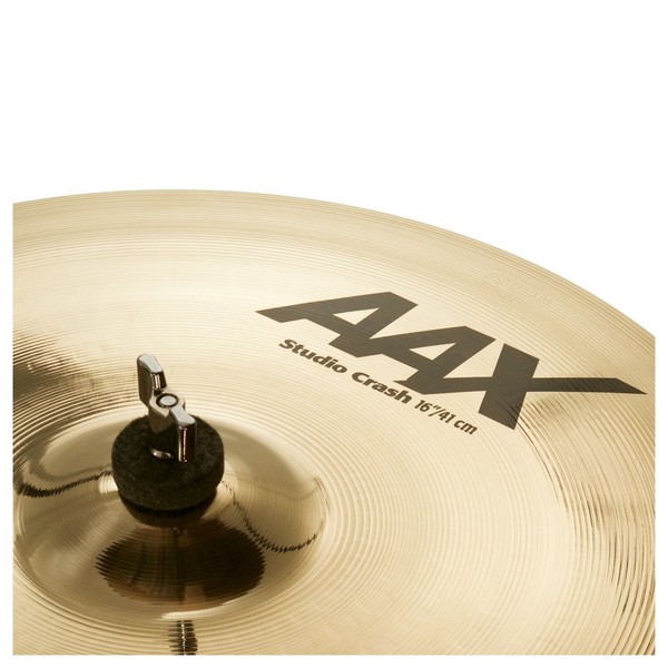Sabian AAX 16'' Studio Crash Cymbal - Close Up