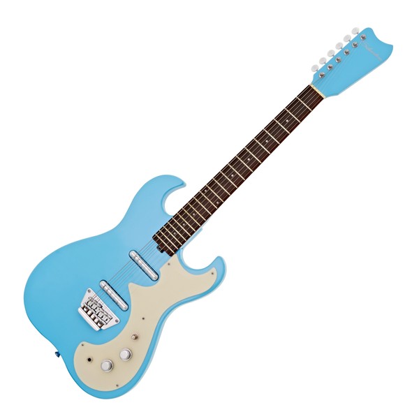 Silvertone 1449 Electric Guitar, Daphne Blue main