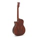 Dean Exotica Electro Acoustic, Cocobolo back