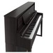 Roland LX706 Digital Piano, Dark Rosewood, Side