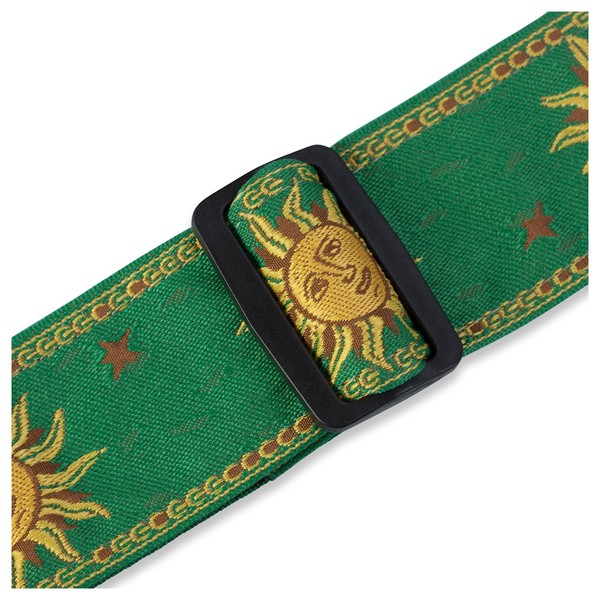 Levy's Jacquard Sun Polyester Strap, Green Buckle