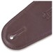 Levys M4GF Garment Leather Strap With Thong, Brown End