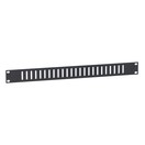 Adam Hall 19'' Flat Ventilation Panel With Vertical Slots, 1U