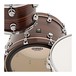 Natal Café Racer 18'' 3pc Shell Pack, Pinstripe Veneer w/Free Snare - Behind Bass Drum