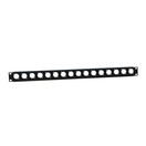 Adam Hall 19'' Rack Panel With 16 D Type XLR Holes And Tie Bar, 1U