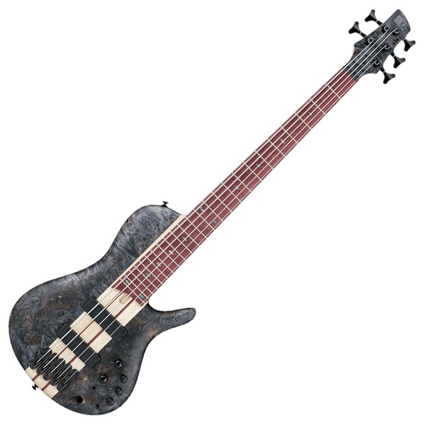 Ibanez SRSC805 5 String Bass 2018, Deep Twilight Flat - Main