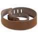 Levys MS26 Suede Leather Strap, Rust Rolled