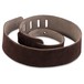 Levys MS26 Suede Leather Strap, Brown Rolled