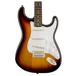 Squier Vintage Modified Stratocaster, 3 Tone Sunburst front view close up