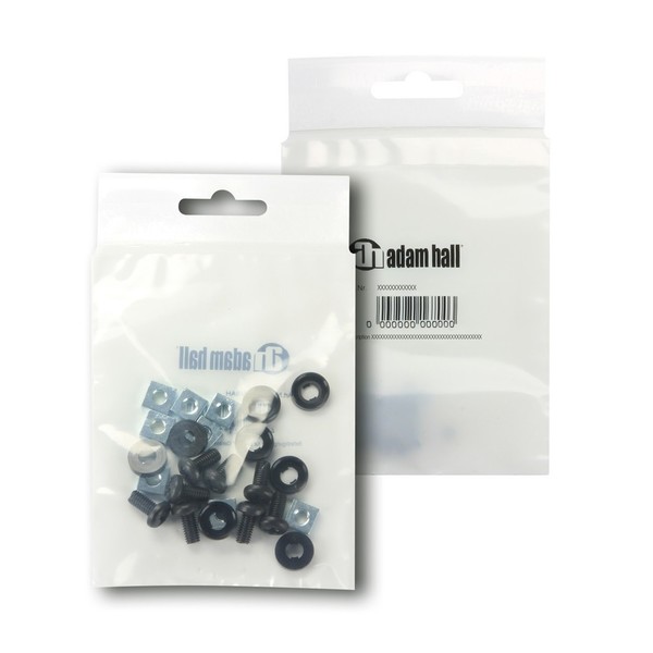 Adam Hall Mounting Kit For Two 19'' Units With Square Nuts M6 In Bag