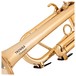 Tromba Plastic Trumpet, Metallic Gold close