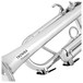 Tromba Plastic Trumpet, Silver close