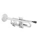 Tromba Plastic Trumpet, Silver back