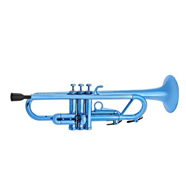 Tromba Plastic Trumpet, Metallic Blue main
