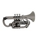 Tromba Plastic Cornet, Metallic Black