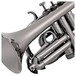 Tromba Plastic Cornet, Metallic Black