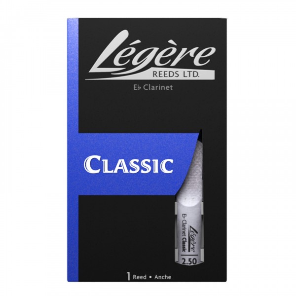 Legere Eb Clarinet Classic Cut Synthetic Reed, 2.5