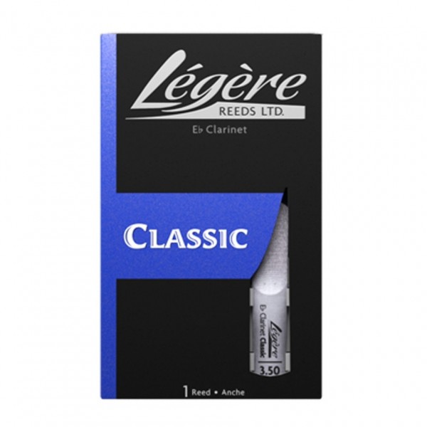 Legere Eb Clarinet Classic Cut Synthetic Reed, 3.5