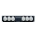 Adam Hall 19'' 9 Socket Power Strip Back