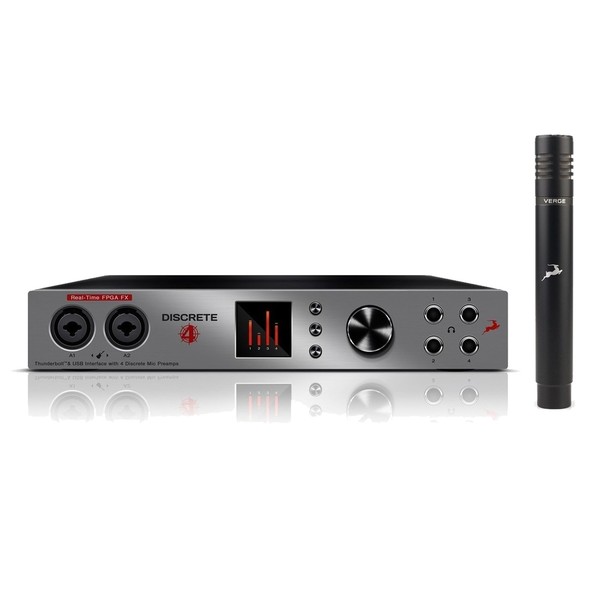 Antelope Audio Discrete 4 Basic with free Verge Microphone - Main